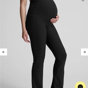 Beyond Yoga Spacedye Practice Maternity Pant - Darkest Night / S NEW